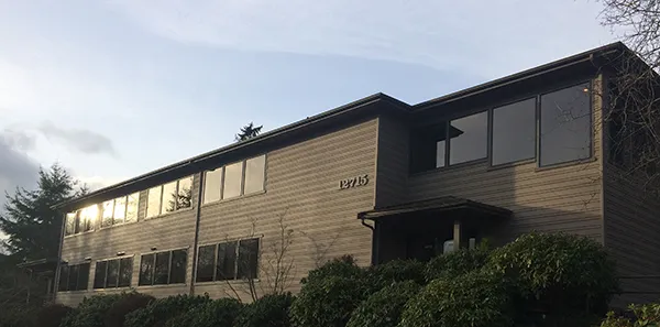 outside building